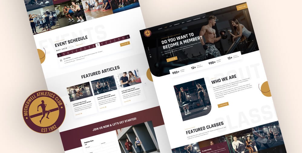 Fitness Tracker App & Website Development